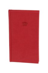 Záznamník A6 červený