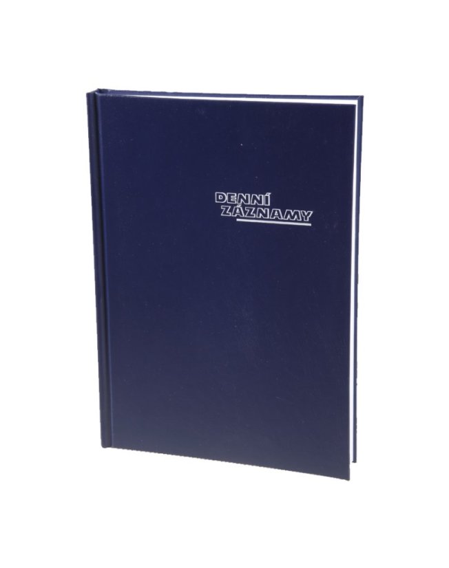 Denní záznamy A4 UNI modré