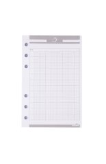 Milimetrové čtverečky A6