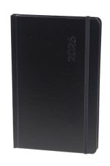 Týdenní poznámkový diář Trend černý