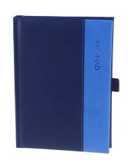 Denní diář A5 Variace modrý/světle modrý