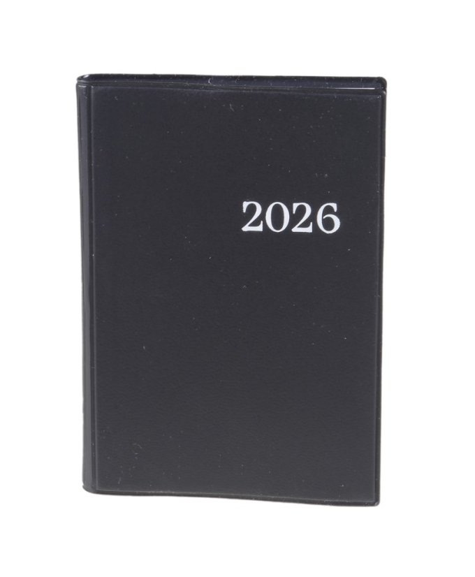 Minidiář 2/2 černý