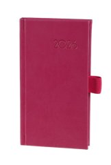Týdenní kapesní diář A6 Color růžový
