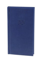 Týdenní kapesní diář A6 Vivella modrý