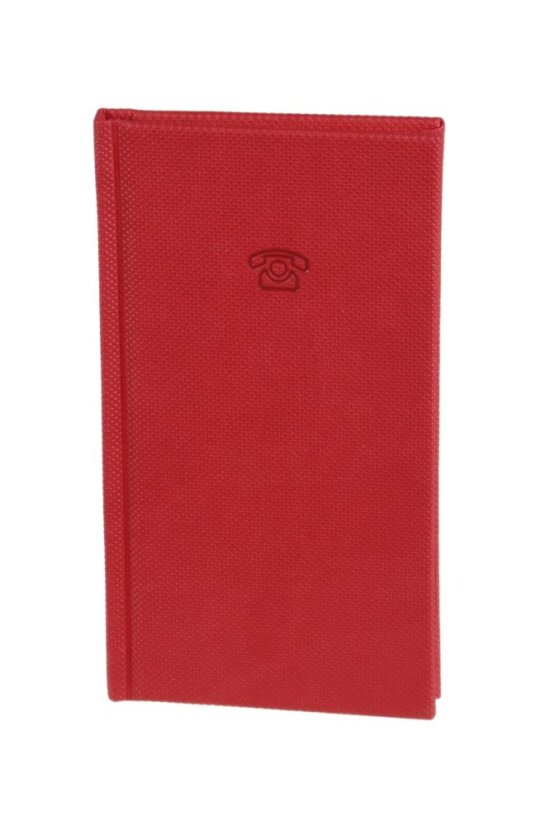 Záznamník A6 červený