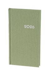 Týdenní kapesní diář A6 Nomad zelený