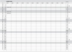 Plánovací záznamník 919 modrý