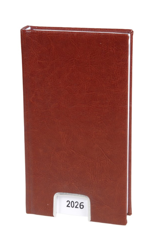 Denní diář 809 Nebraska hnědý