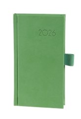 Týdenní kapesní diář A6 Color zelený