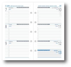 Týdenní kalendárium A7 2026