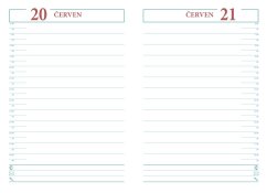 Denní záznamy A5 UNI černé