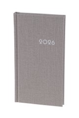 Týdenní kapesní diář A6 Nomad béžový