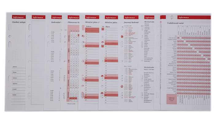 Týdenní kalendárium a plánovací komplet A5 2026
