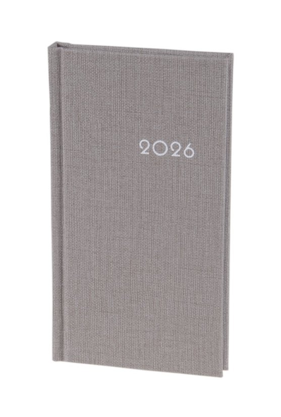 Týdenní kapesní diář A6 Nomad béžový