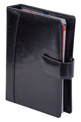 Týdenní organizér A6 Elegant černý