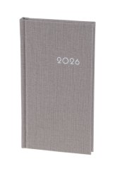 Týdenní kapesní diář A6 Nomad béžový