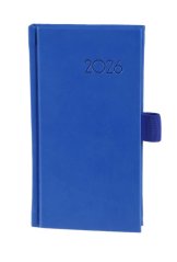 Týdenní kapesní diář A6 Color modrý