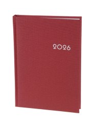Týdenní diář A5 Nomad červený