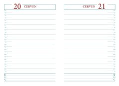 Denní záznamy A5 UNI černé