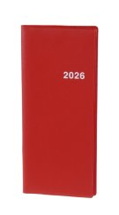 Plánovací záznamník 718 červený