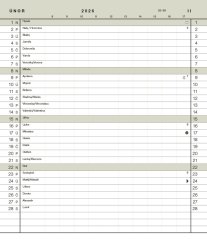 Plánovací záznamník 718 černý
