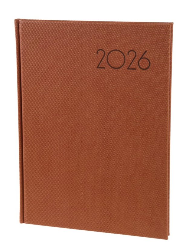 Týdenní diář A4 Griffe světle hnědý