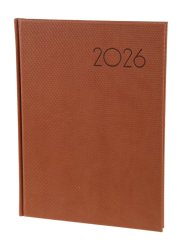 Týdenní diář A4 Griffe světle hnědý