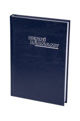 Denní záznamy A5 UNI modré