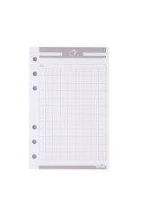 Milimetrové čtverečky A6