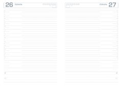 Denní záznamy A4 UNI modré