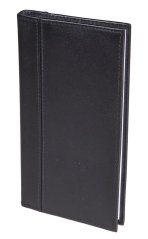 Týdenní kapesní diář A6 Lux černý