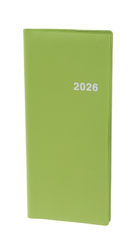 Plánovací záznamník 718 světle zelený
