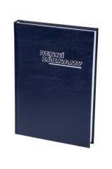 Denní záznamy A5 UNI modré