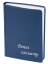 Denní záznamy A6 UNI modré