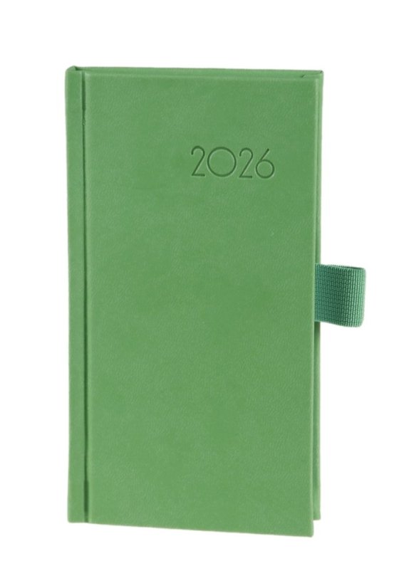 Týdenní kapesní diář A6 Color zelený