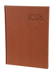 Týdenní diář A4 Griffe světle hnědý