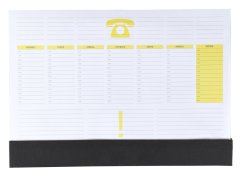 Plánovací stolní mapa A3 černá